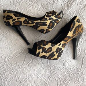 Jessica Simpson Leopard Heels